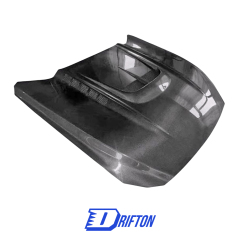 GTS Style Carbon Fiber Hood For Ford Mustang Gen6 S550.1 2015-2017