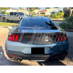 High Kick SA 1 Piece Style Carbon Fiber Rear Trunk Boot Lid For Ford Mustang Gen7 S650 2024-On
