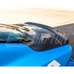 High Kick SA Style Carbon Fiber Rear Spoiler Trunk Base Lid For Ford Mustang Gen7 S650 2024-On