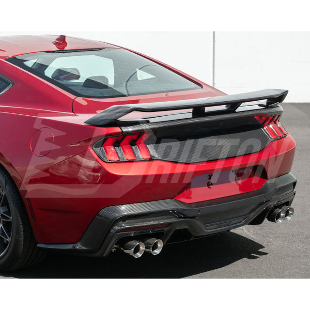 OEM 1 Piece Style Carbon fiber Rear Trunk Boot Lid For Ford Mustang Gen7 S650 2024-On