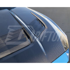 Shelby Style Carbon Fiber Hood For Ford Mustang Gen7 S650 2024-On