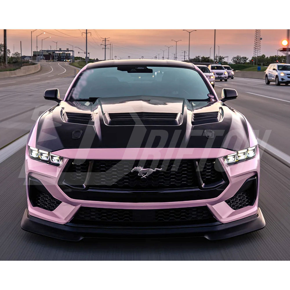 Shelby Style Carbon Fiber Hood For Ford Mustang Gen7 S650 2024-On