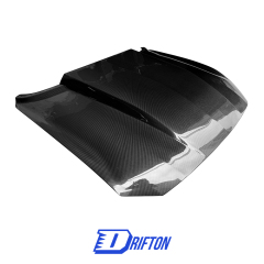 Supercharged Style Carbon Fiber Cowl Hood For Ford Mustang Gen6 S550.2 2018-2023
