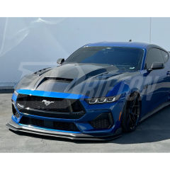 TF Style Carbon Fiber Hood For Ford Mustang Gen7 S650 2024-On