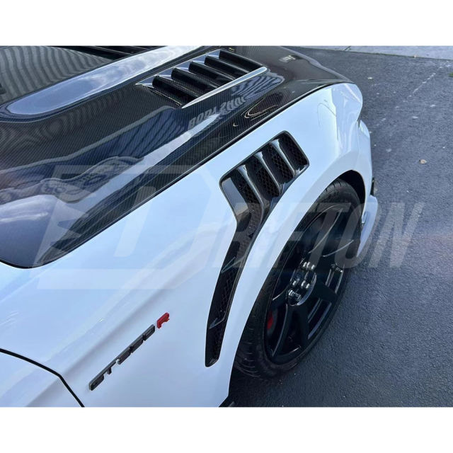 TPF Style Carbon Fiber Fender For Ford Mustang Gen6 S550.2 2018-2023