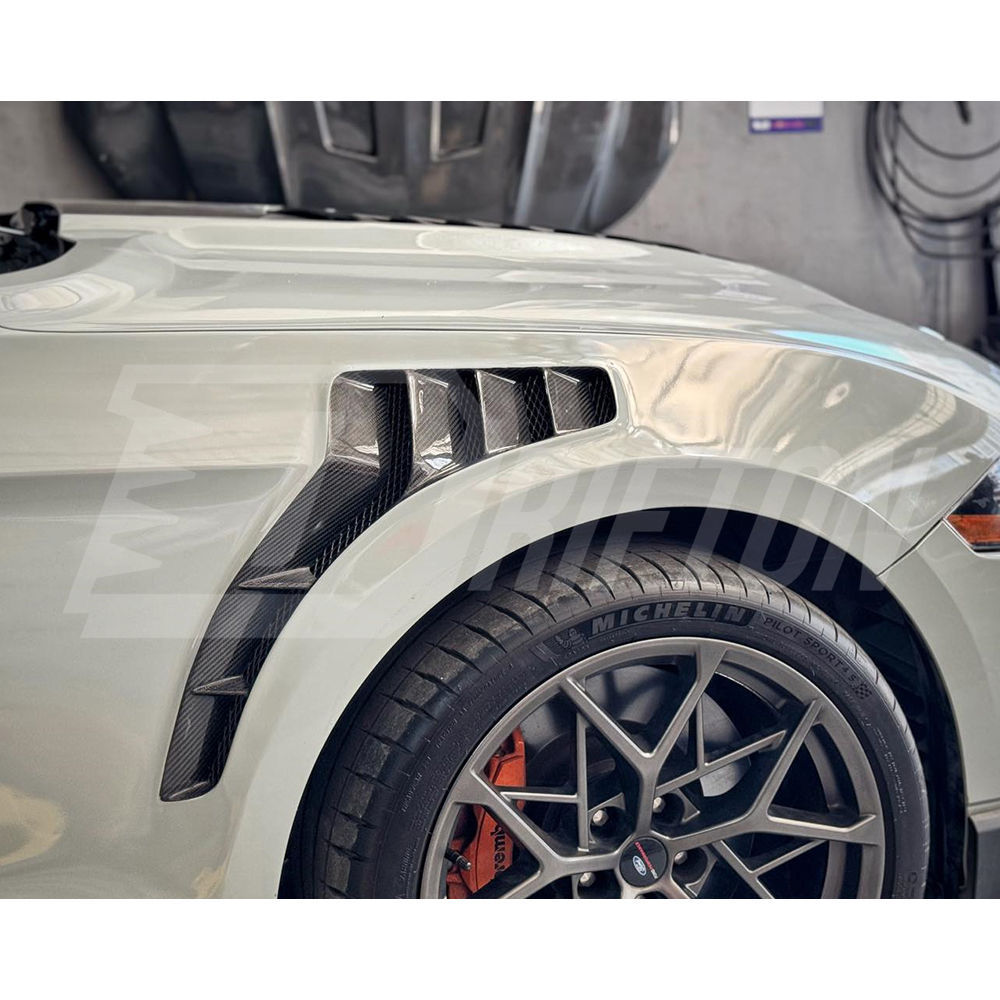 TPF Style Carbon Fiber Fender For Ford Mustang Gen6 S550.2 2018-2023