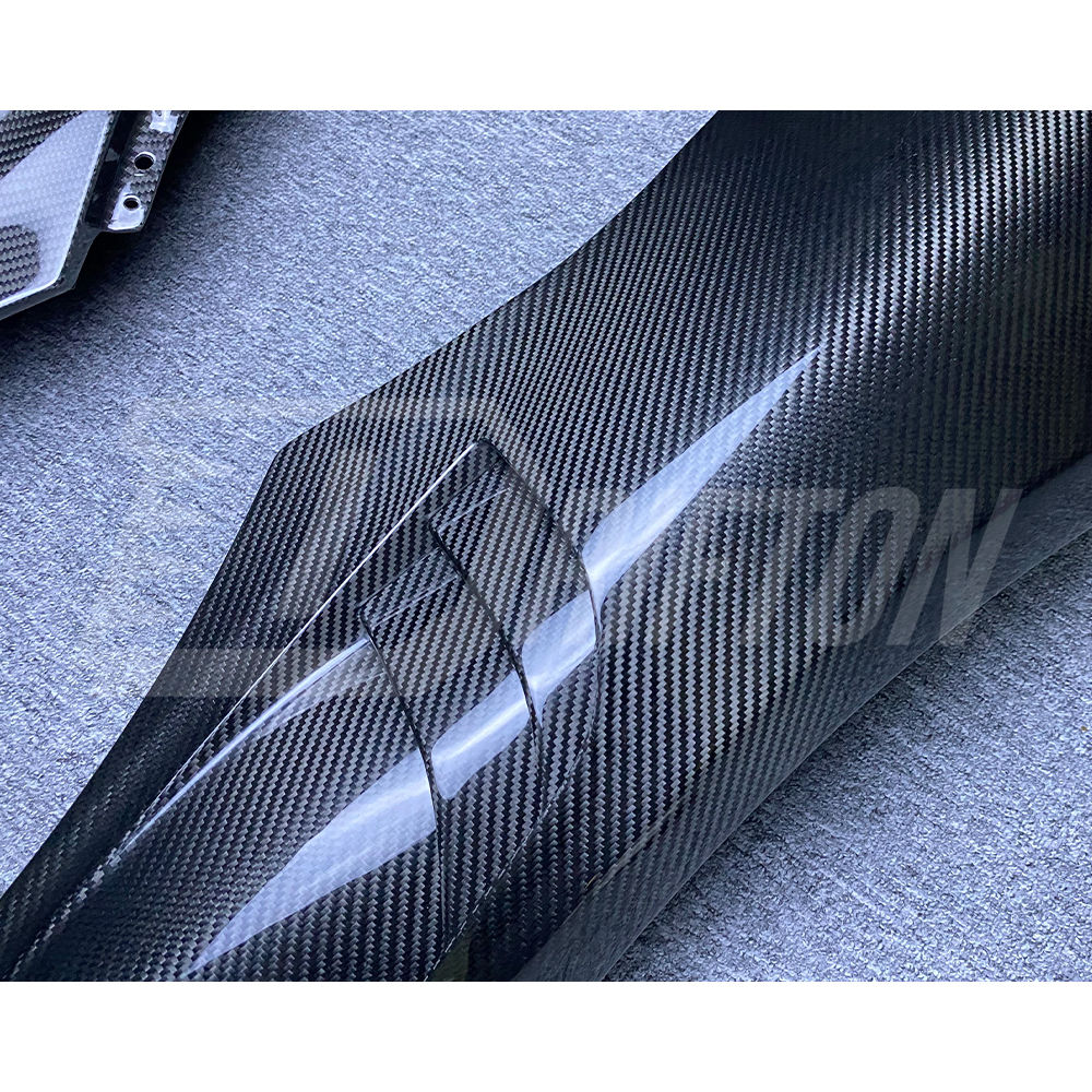 MSO Style Dry Carbon Fiber Fenders For Mclaren 540C 570S 570GT 600LT 2015-2020