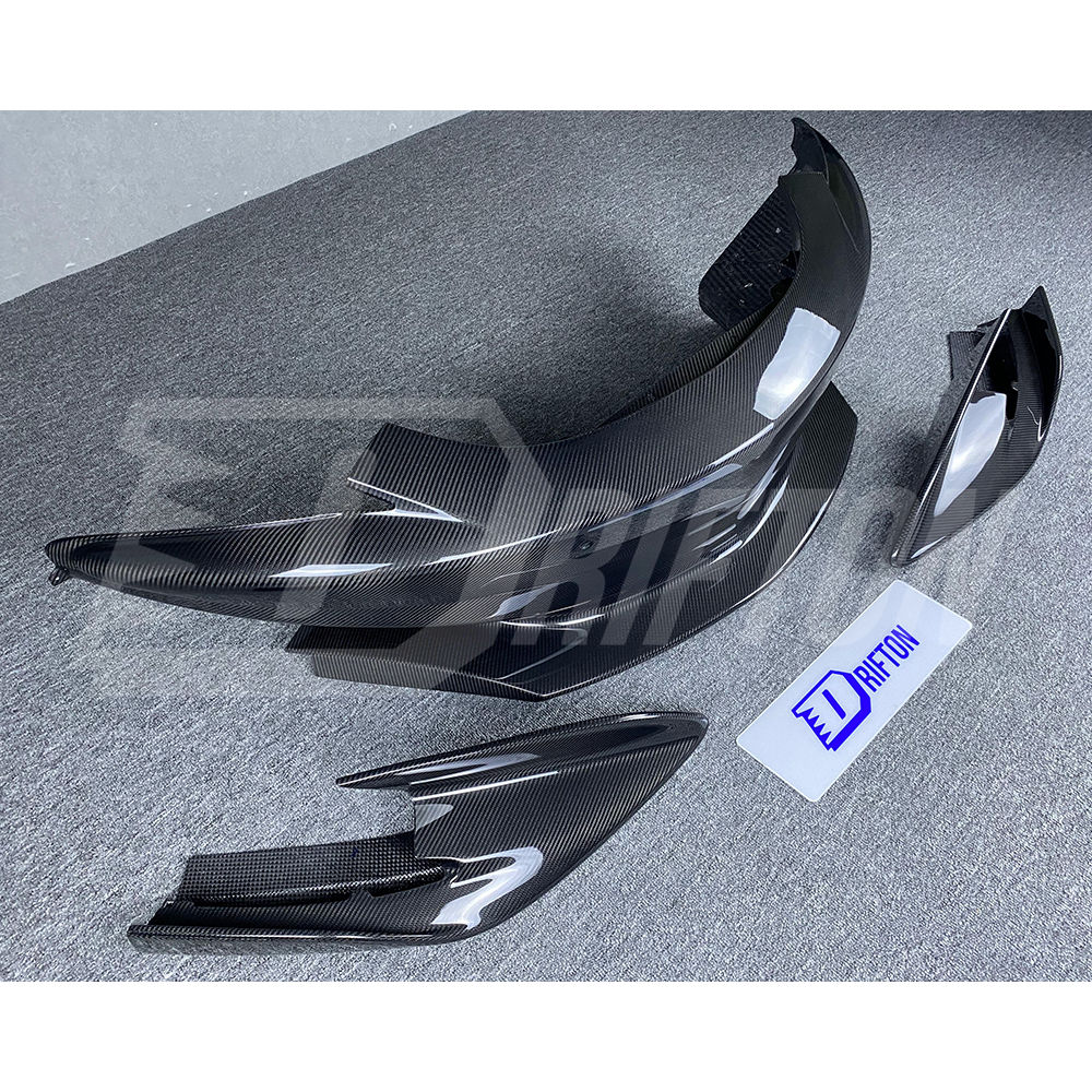OEM 600LT Style Dry Carbon Fiber Front Bumper For Mclaren 600LT 2018-2020