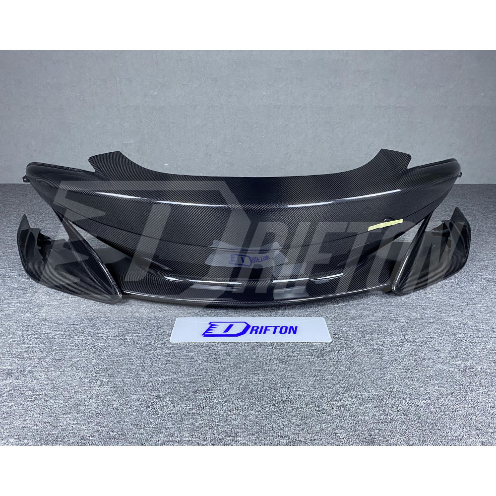 OEM 600LT Style Dry Carbon Fiber Front Bumper For Mclaren 600LT 2018-2020