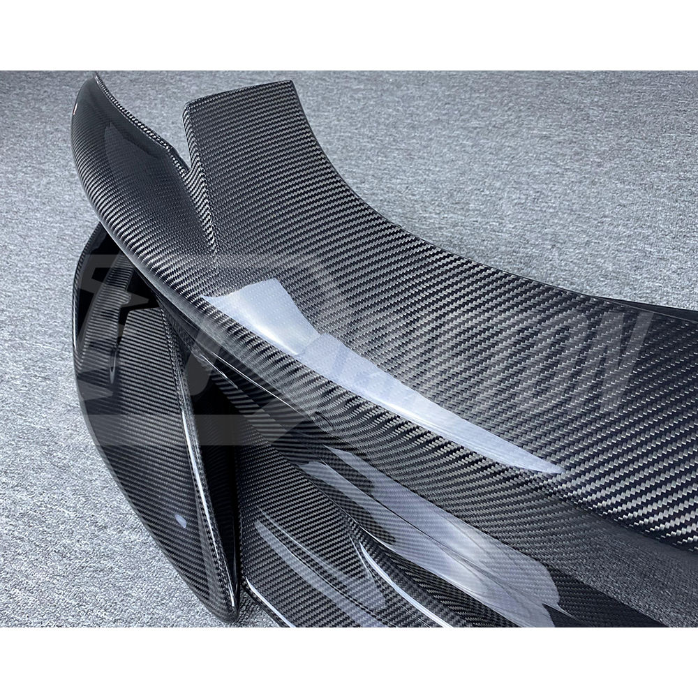 OEM 600LT Style Dry Carbon Fiber Front Bumper For Mclaren 600LT 2018-2020