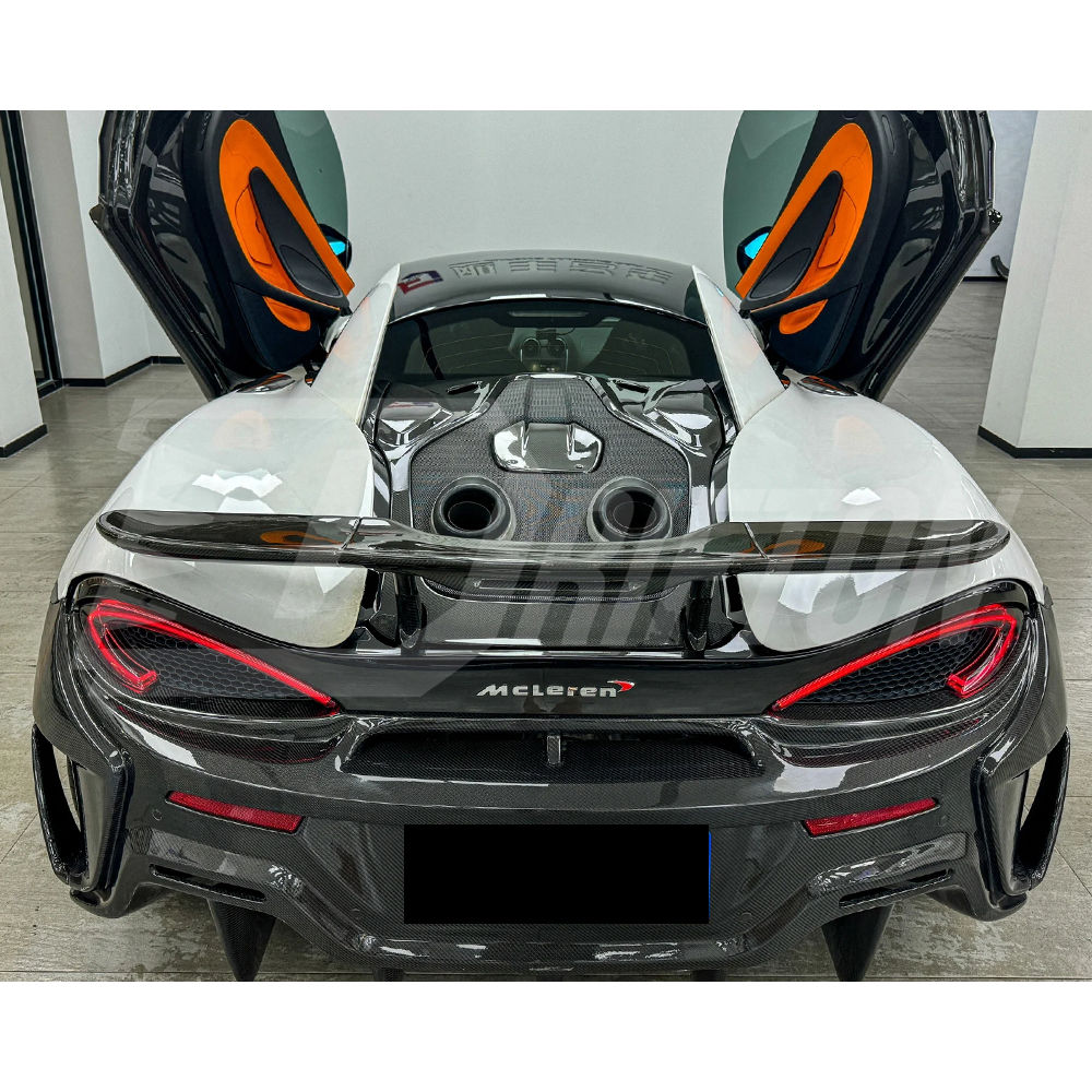 OEM 600LT Style Dry Carbon Fiber Rear Spoiler Wing For Mclaren 600LT 2018-2020