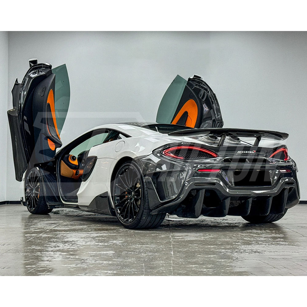 OEM 600LT Style Dry Carbon Fiber Rear Spoiler Wing For Mclaren 600LT 2018-2020