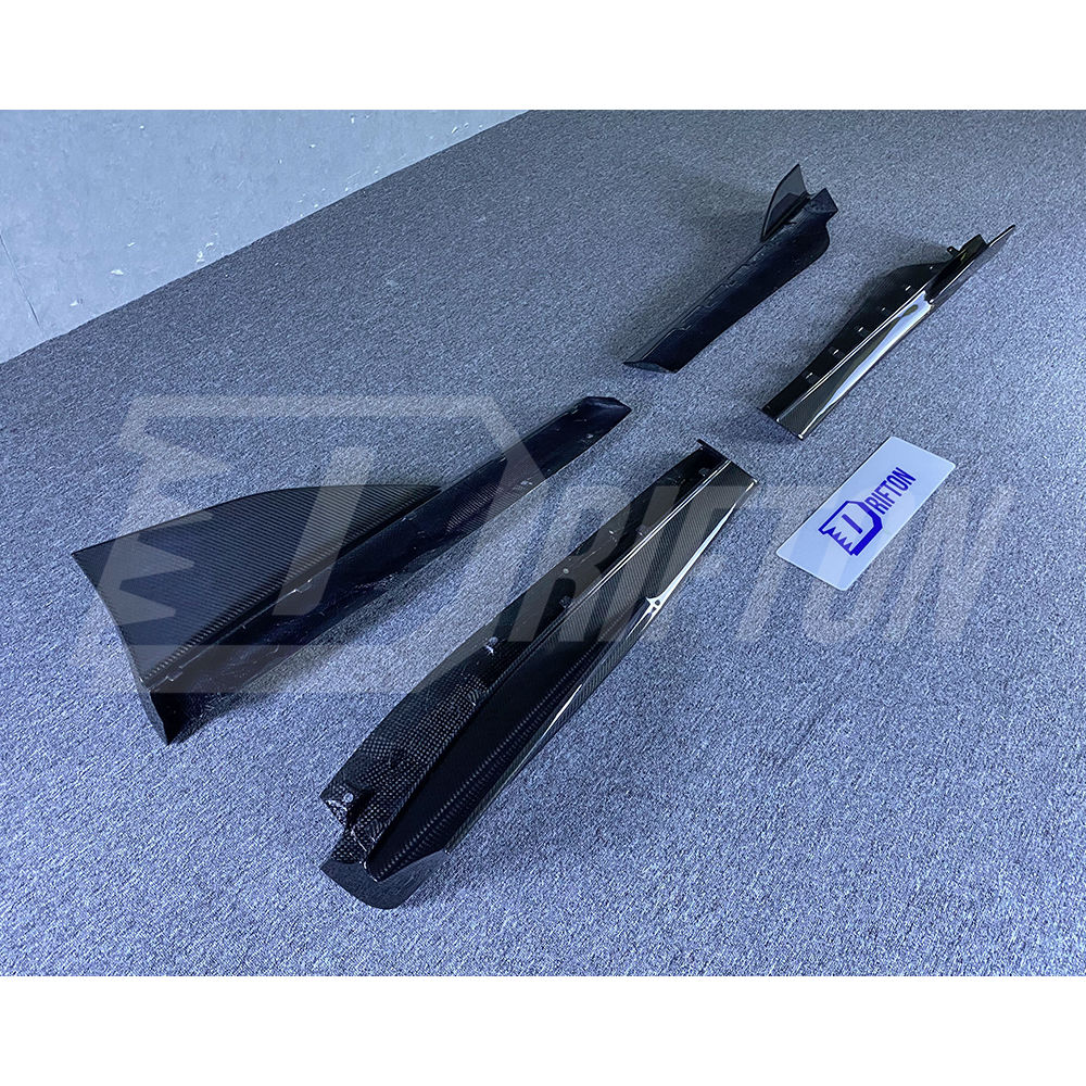 OEM 600LT Style Dry Carbon Fiber Side Skirts For Mclaren 600LT 2018-2020