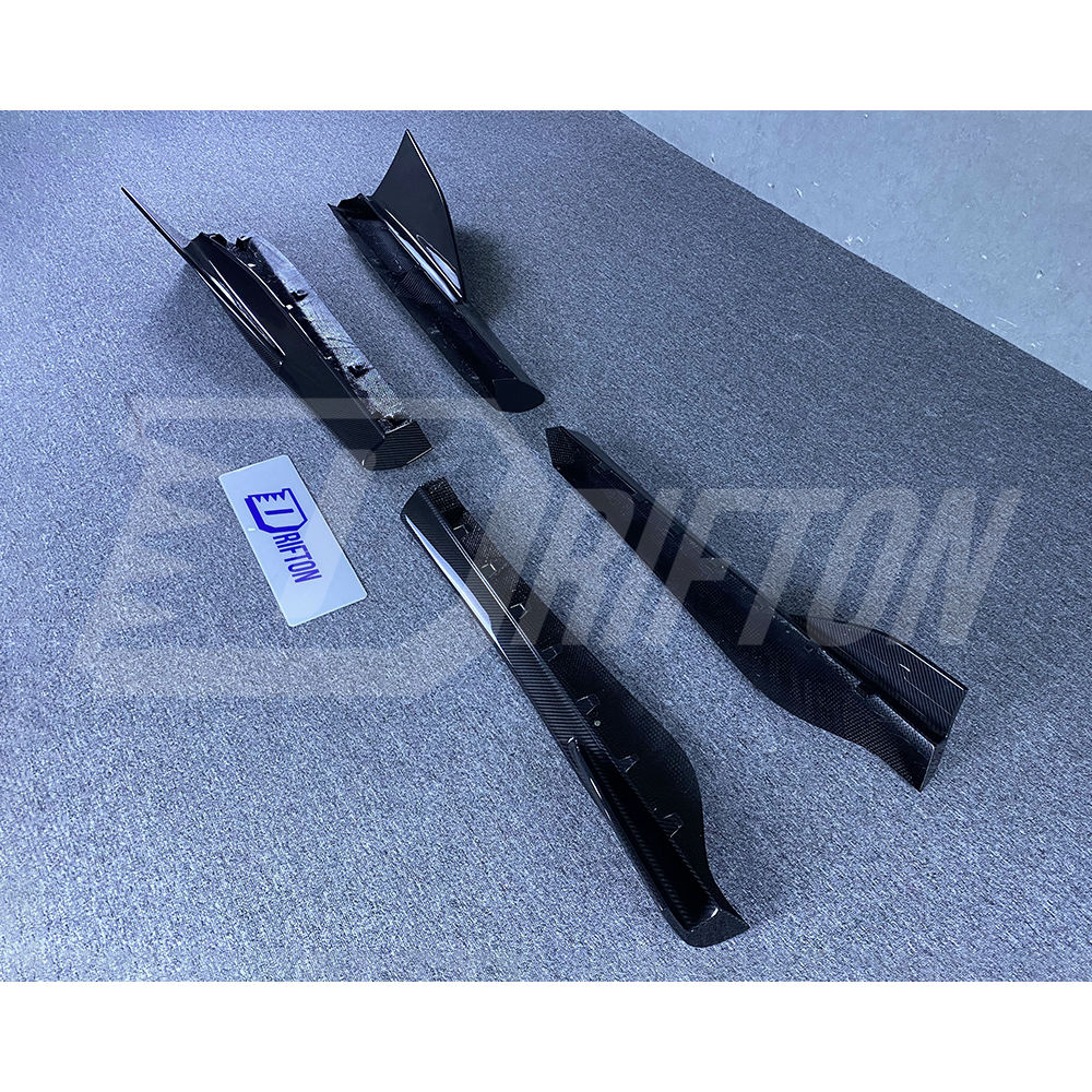OEM 600LT Style Dry Carbon Fiber Side Skirts For Mclaren 600LT 2018-2020
