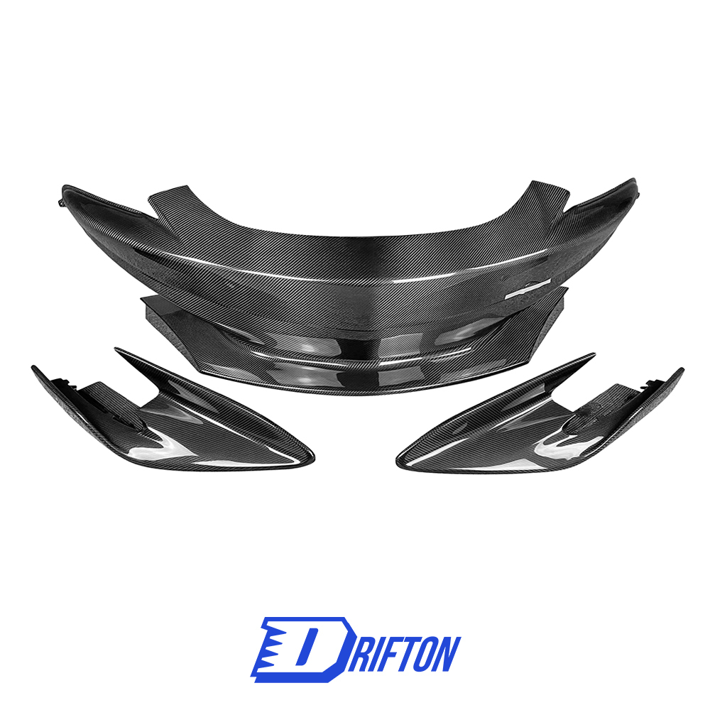 OEM 600LT Style Dry Carbon Fiber Front Bumper For Mclaren 600LT 2018-2020