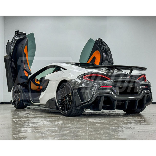 OEM 600LT Style Dry Carbon Fiber Rear Spoiler Wing For Mclaren 600LT 2018-2020
