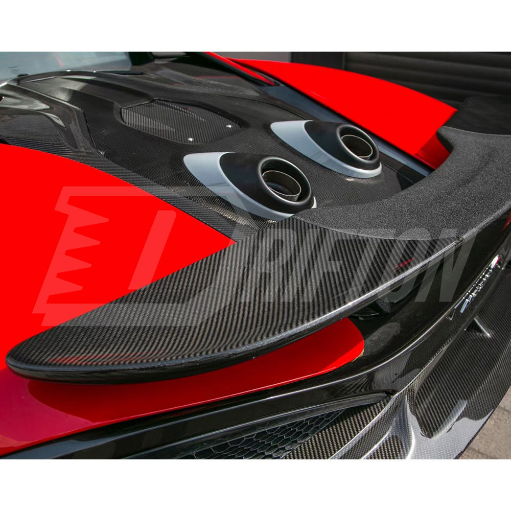 OEM 600LT Style Dry Carbon Fiber Rear Spoiler Wing For Mclaren 600LT 2018-2020