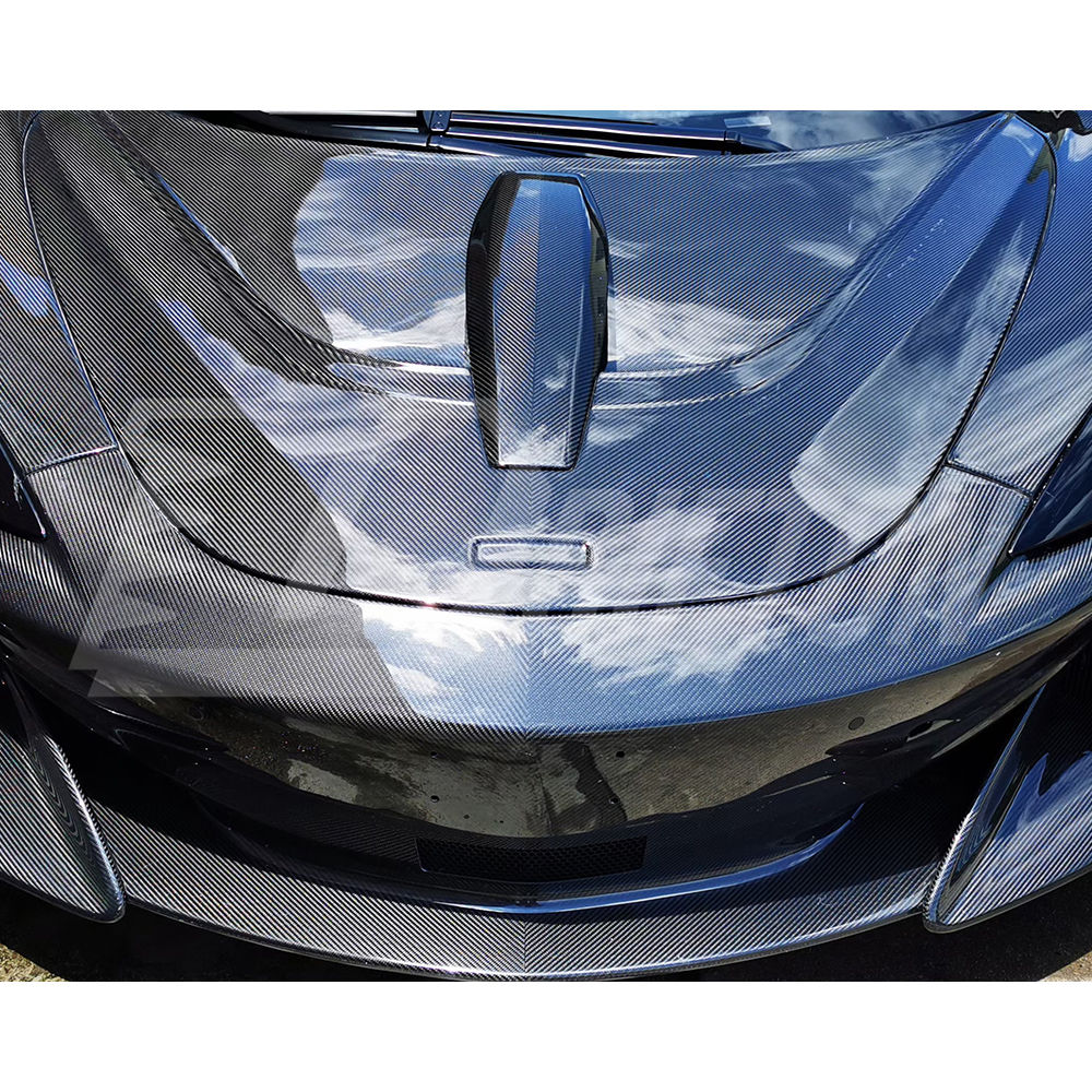 Novitec Style Dry Carbon Fiber Front Hood Lid For Mclaren 600LT 2018-2020