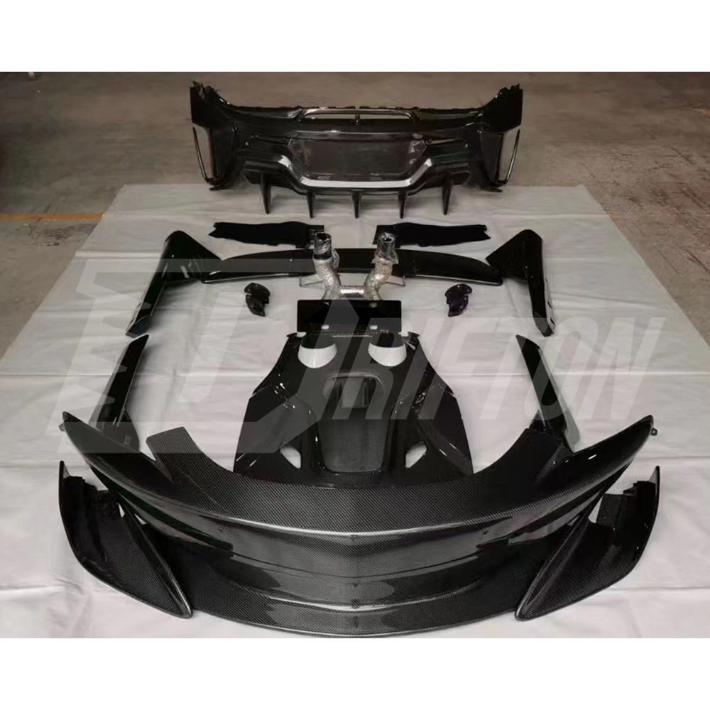 OEM 600LT Style Dry Carbon Fiber Body Kits For Mclaren 600LT 2018-2020