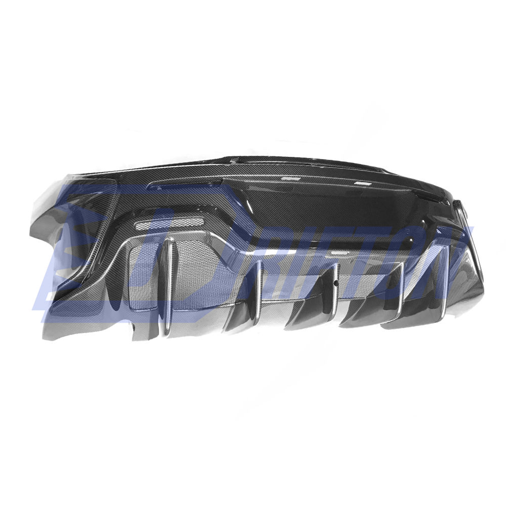 OEM 600LT Style Dry Carbon Fiber Rear Bumper For Mclaren 600LT 2018-2020