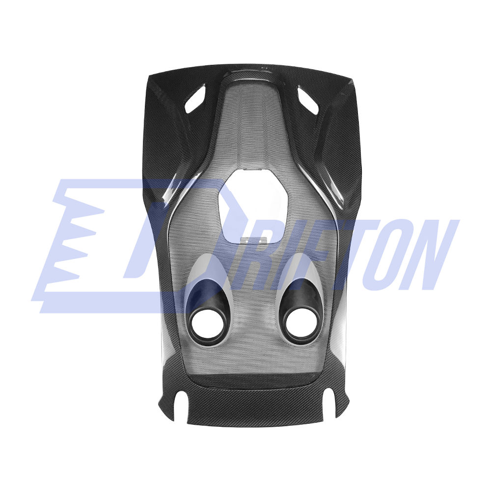 OEM 600LT Style Dry Carbon Fiber Rear Engine Hood Lid Cover For Mclaren 600LT 2018-2020