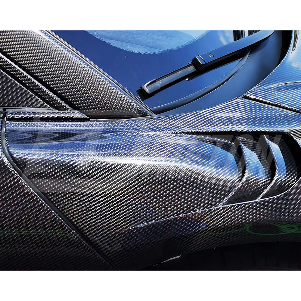MSO Style Dry Carbon Fiber Front Fenders For Mclaren 600LT 2018-2020