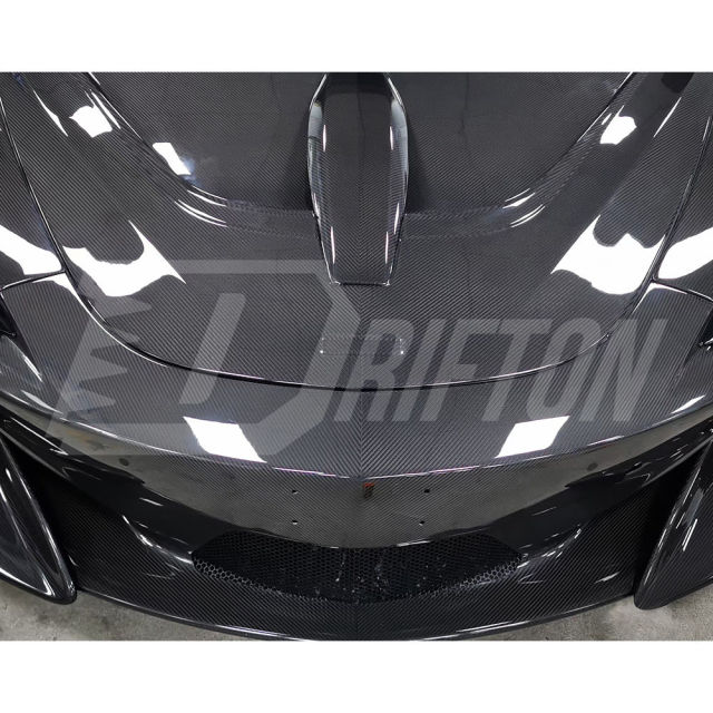Novitec Style Dry Carbon Fiber Front Hood Lid For Mclaren 600LT 2018-2020