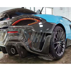 OEM 600LT Style Dry Carbon Fiber Rear Bumper For Mclaren 600LT 2018-2020