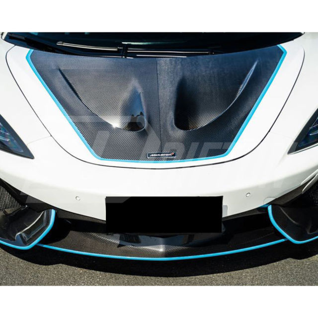 P1 Style Dry Carbon Fiber Front Hood Lid For Mclaren 600LT 2018-2020