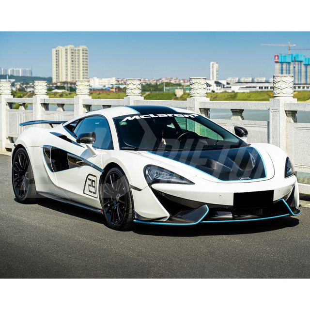 P1 Style Dry Carbon Fiber Front Hood Lid For Mclaren 600LT 2018-2020