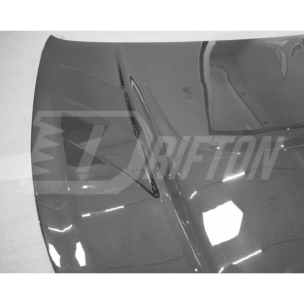 TV Style Carbon Fiber Engine Bonnet Hood For INFINITI G37 Coupe 2008-2015