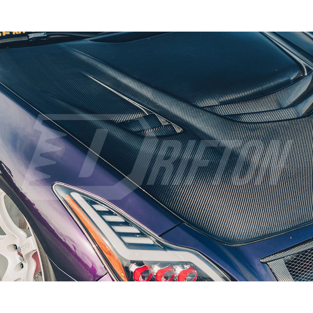 VA Style Carbon Fiber Engine Bonnet Hood For INFINITI G37 Coupe 2008-2015