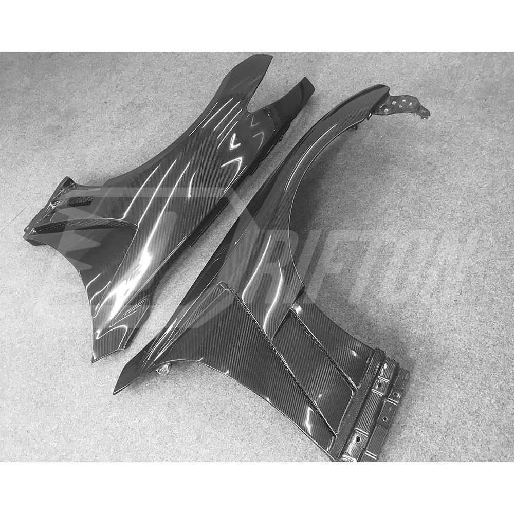 Vent Style Carbon Fiber Fender For INFINITI G37 Coupe 2008-2015
