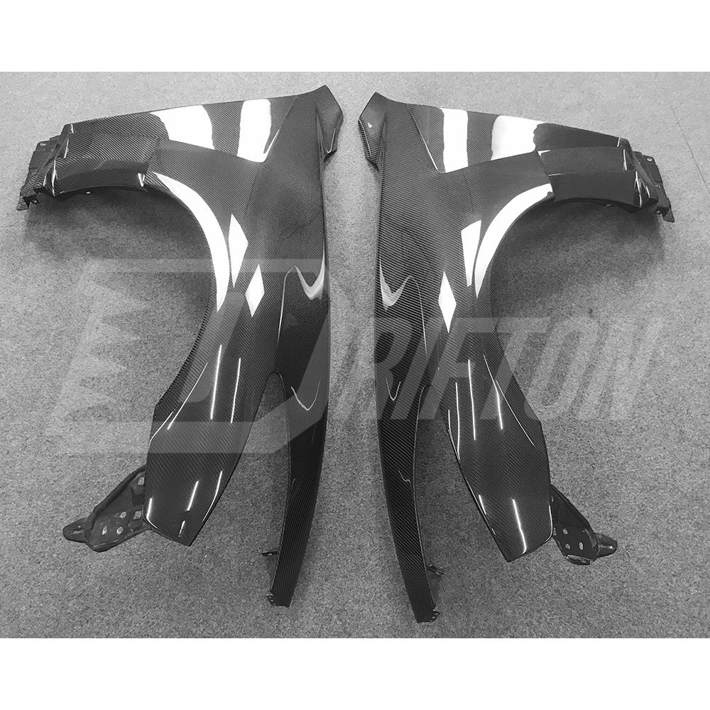 Vent Style Carbon Fiber Fender For INFINITI G37 Coupe 2008-2015