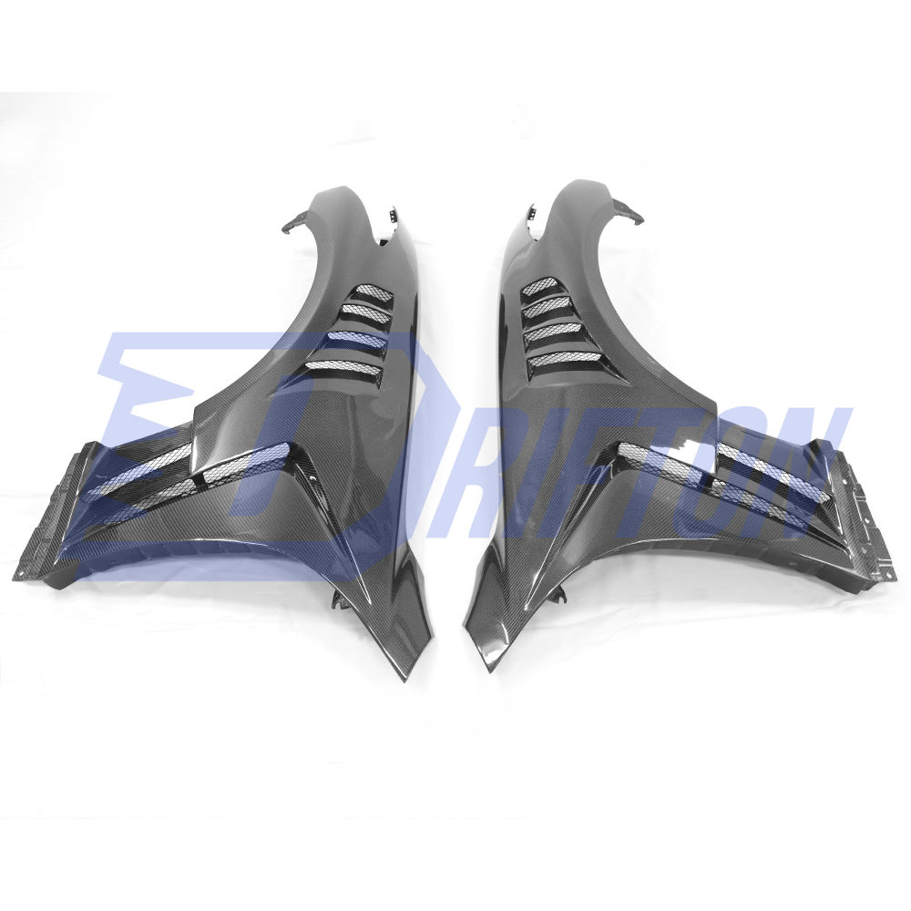 Vent V2 Style Carbon Fiber Fender For INFINITI G37 Coupe 2008-2015