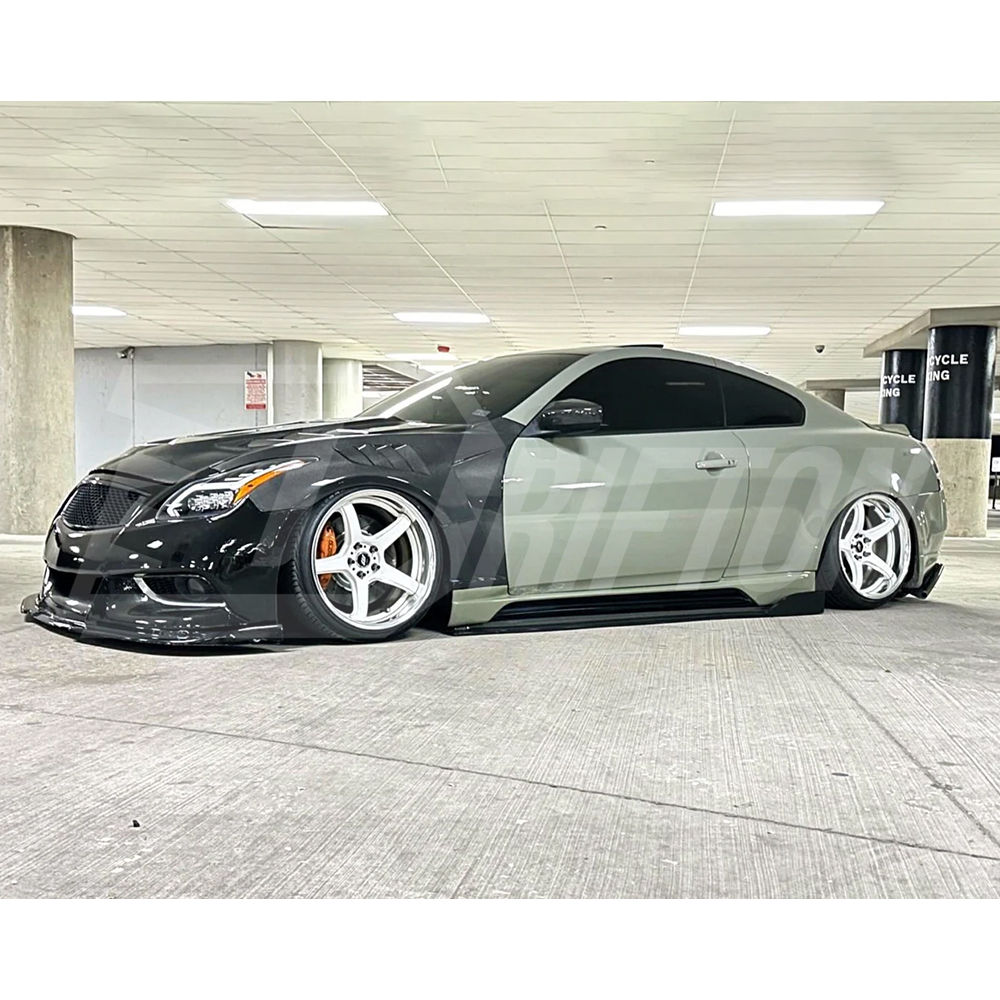 Vent V2 Style Carbon Fiber Fender For INFINITI G37 Coupe 2008-2015