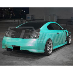 Duck Tail Style Carbon Fiber Rear Trunk Boot Lid For INFINITI G37 Coupe 2008-2015