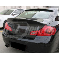 Duck Tail Style Carbon Fiber Rear Trunk Boot Lid For INFINITI G37 Sedan 2008-2015
