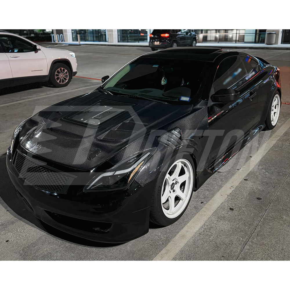 EPA Style Carbon Fiber Fender For INFINITI G37 Coupe 2008-2015