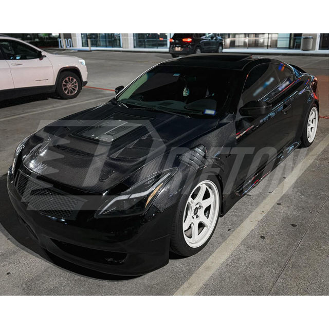 EPA Style Carbon Fiber Fender For INFINITI G37 Coupe 2008-2015