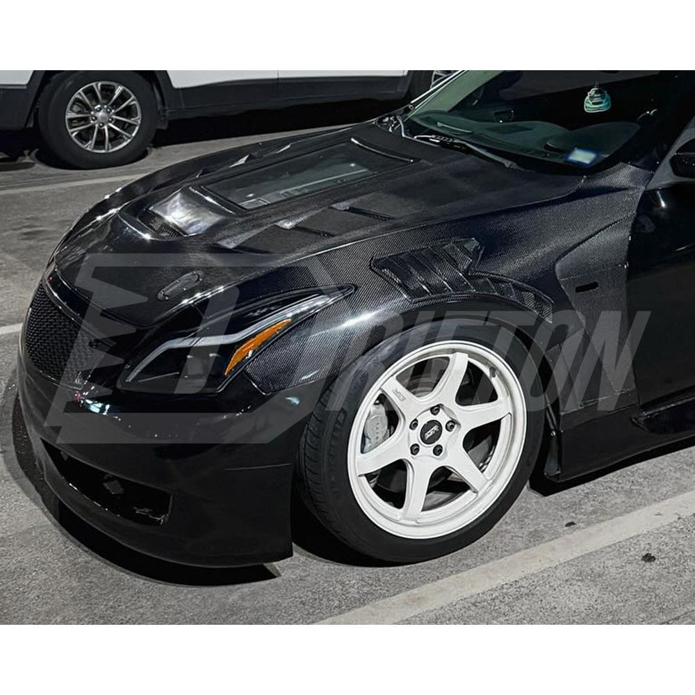 EPA Style Carbon Fiber Fender For INFINITI G37 Coupe 2008-2015