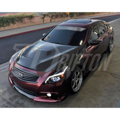 GTS Style Carbon Fiber Engine Bonnet Hood For INFINITI G37 Sedan 2008-2015