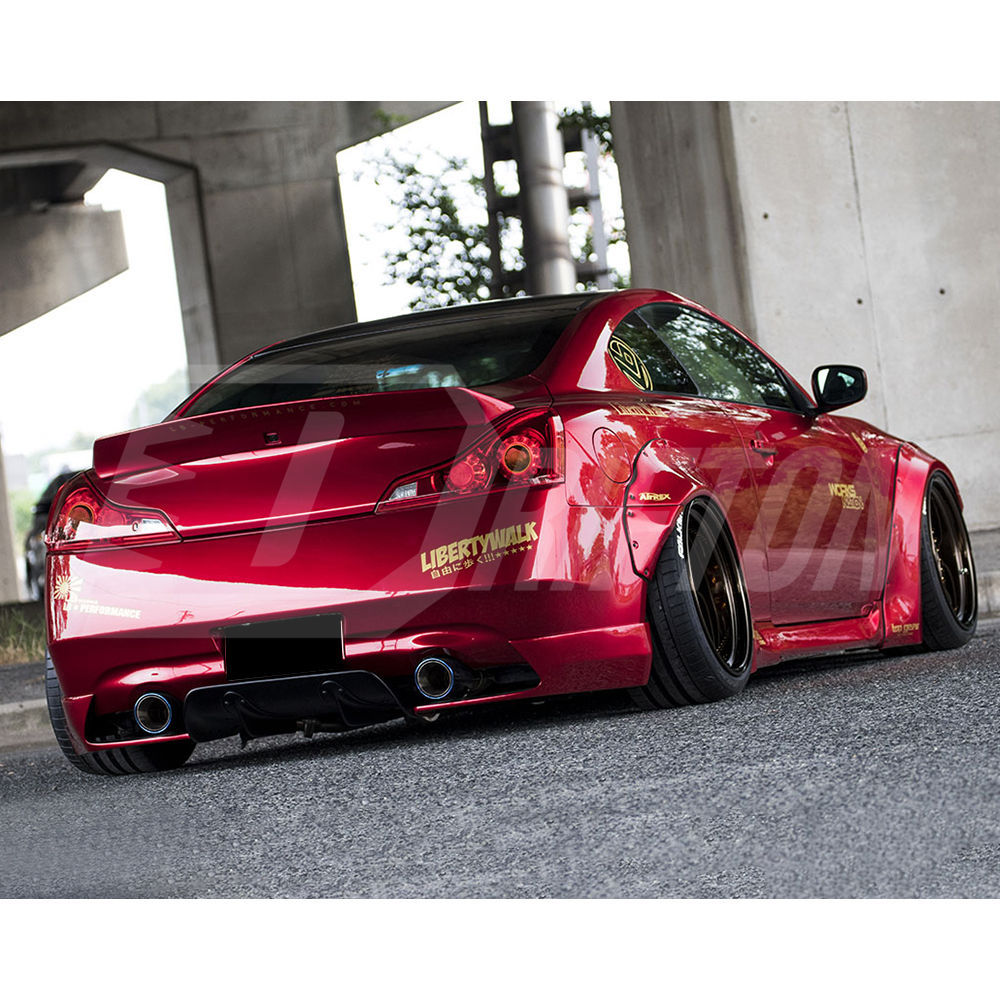 LB Style Glass Fiber Wide Body Kit For INFINITI G37 Coupe 2008-2015