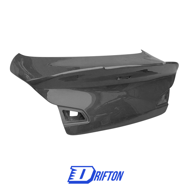 Spoiler Style Carbon Fiber Rear Trunk Boot Lid For INFINITI G37 Sedan 2008-2015