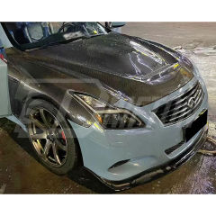 Vent Style Carbon Fiber Fender For INFINITI G37 Coupe 2008-2015