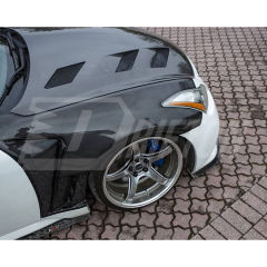 Vent Style Dry Carbon Fiber Fender For INFINITI G37 Coupe 2008-2015