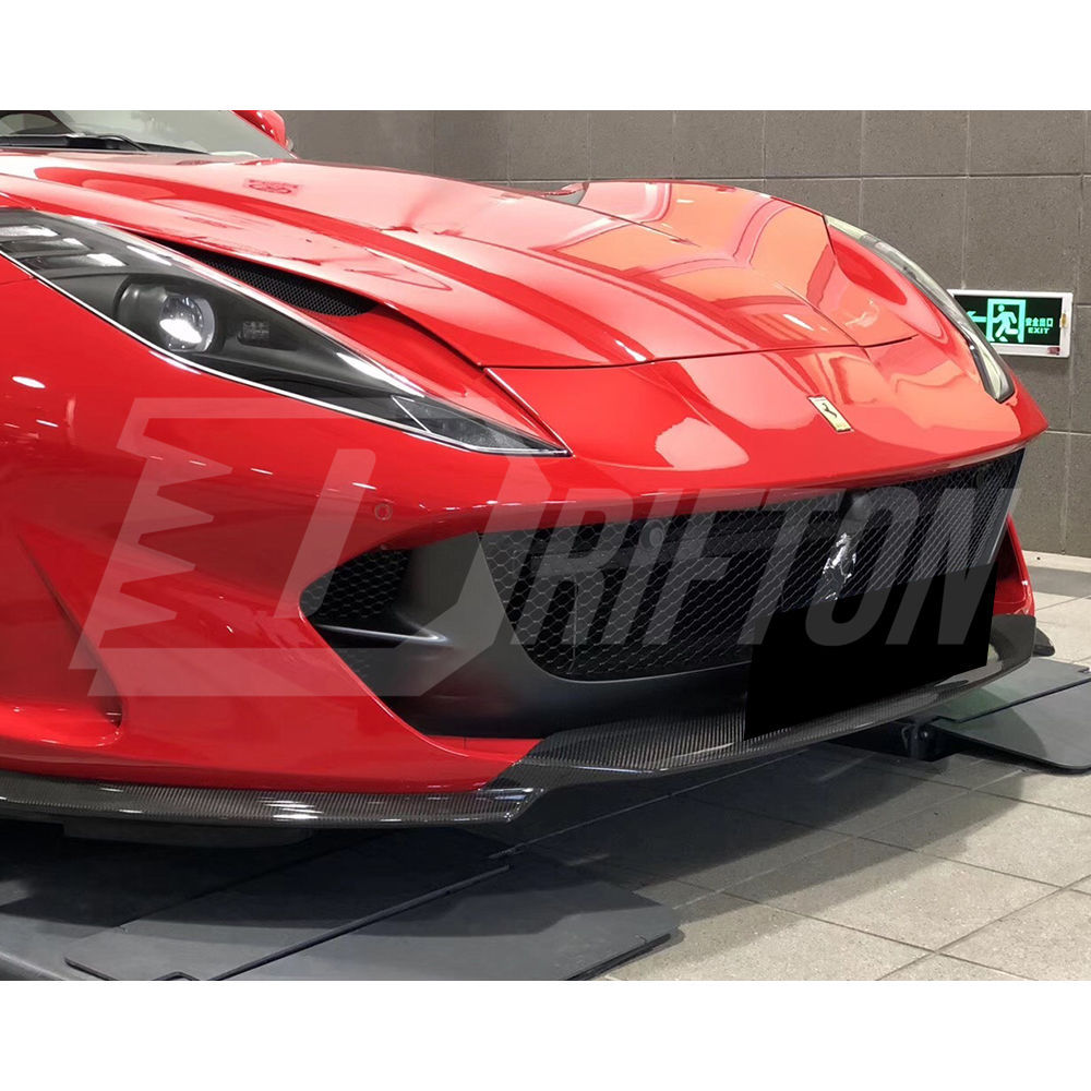 Novitec Style Dry Carbon Fiber Front Lip For Ferrari 812 Superfast GTS 2017-2023