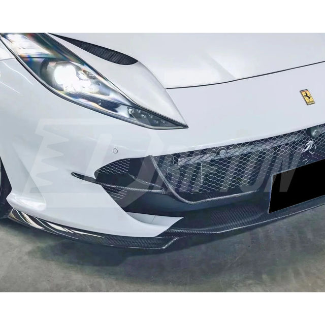 Novitec Style Dry Carbon Fiber Front Lip For Ferrari 812 Superfast GTS 2017-2023