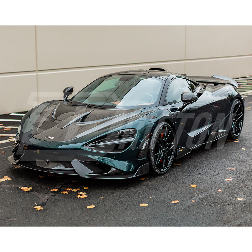 765LT Style Dry Carbon Fiber With Portion Primer Fenders For Mclaren 720S 2017-2023