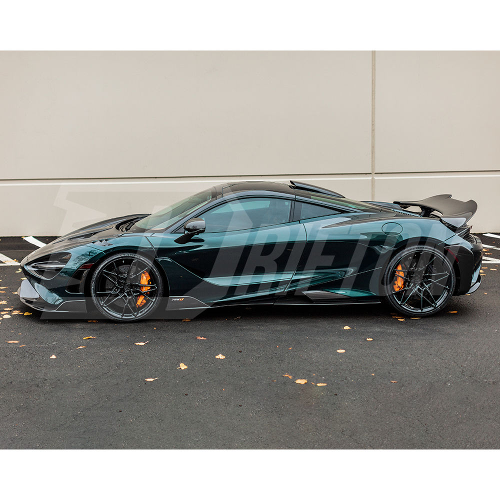 765LT Style Dry Carbon Fiber With Portion Primer Fenders For Mclaren 720S 2017-2023